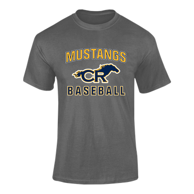 Cypress Ranch Mustangs Baseball #1 Men's SS T-Shirt