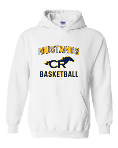 Cypress Ranch Mustangs Basketball #1 Men's Hoodie