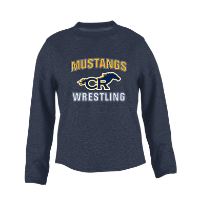 Cypress Ranch Mustangs Wrestling Women's Sweatshirt