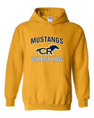 Cypress Ranch Mustangs Wrestling Men's Hoodie