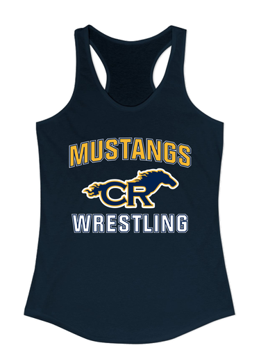 Cypress Ranch Mustangs Wrestling Women's Tank Top