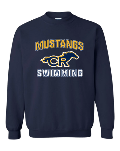 Cypress Ranch Mustangs Swimming Men's Sweatshirt