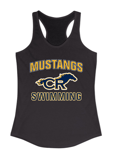 Cypress Ranch Mustangs Swimming Women's Tank Top