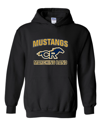 Cypress Ranch Mustangs Marching Band Men's Hoodie