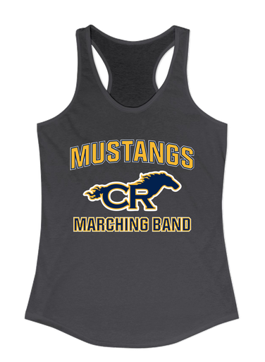 Cypress Ranch Mustangs Marching Band Women's Tank Top