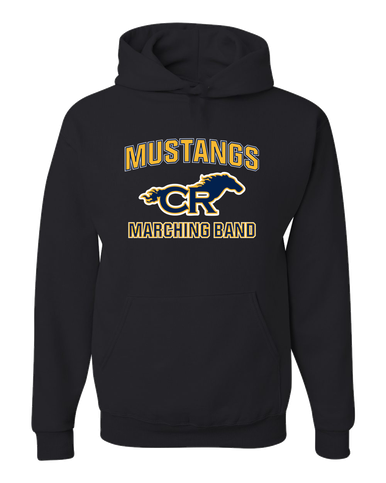 Cypress Ranch Mustangs Marching Band Men's Premium Hoodie