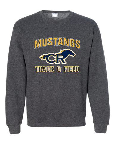 Cypress Ranch Mustangs Track & Field Men's Sweatshirt