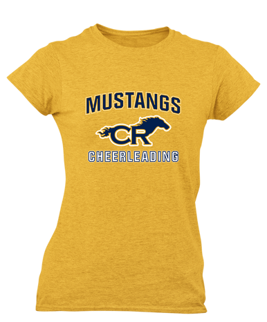 Cypress Ranch Mustangs Cheerleading Women's SS T-Shirt