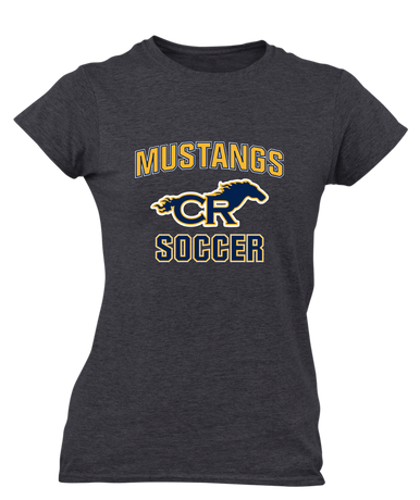 Cypress Ranch Mustangs Soccer #1 Women's SS T-Shirt