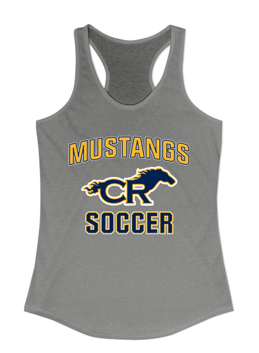 Cypress Ranch Mustangs Soccer #1 Women's Tank Top