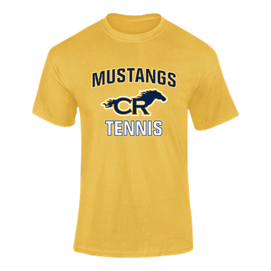 Cypress Ranch Mustangs Tennis Men's Premium SS T-Shirt