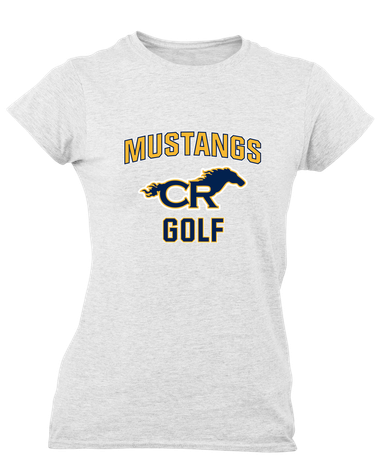 Cypress Ranch Mustangs Golf Women's Premium SS T-Shirt