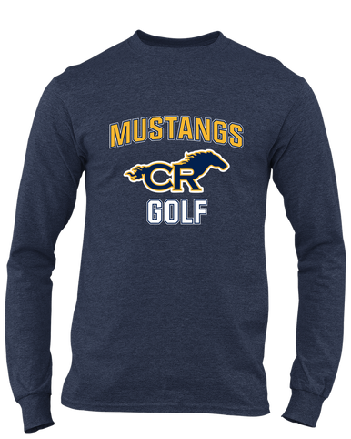 Cypress Ranch Mustangs Golf Men's LS T-Shirt