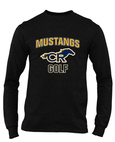Cypress Ranch Mustangs Golf Men's Premium LS T-Shirt