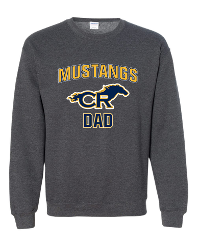 Cypress Ranch Mustangs Dad Men's Sweatshirt