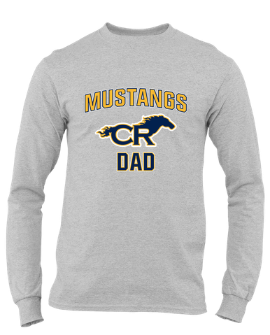 Cypress Ranch Mustangs Dad Men's Premium LS T-Shirt