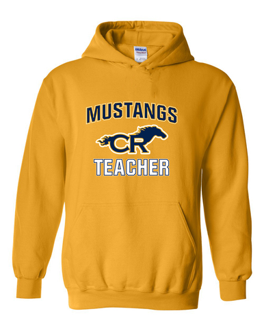 Cypress Ranch Mustangs Teacher Men's Hoodie