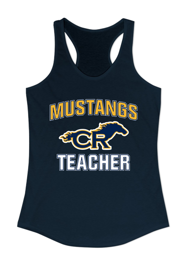 Cypress Ranch Mustangs Teacher Women's Tank Top