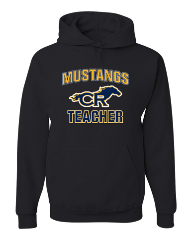 Cypress Ranch Mustangs Teacher Men's Premium Hoodie