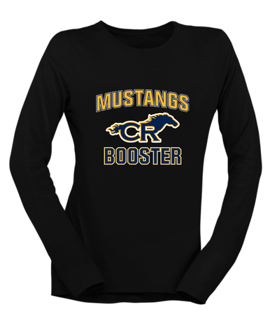 Cypress Ranch Mustangs Booster Women's Premium LS T-Shirt