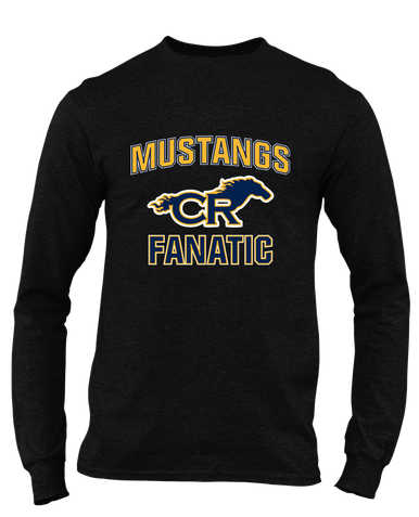 Cypress Ranch Mustangs Fanatic Men's LS T-Shirt