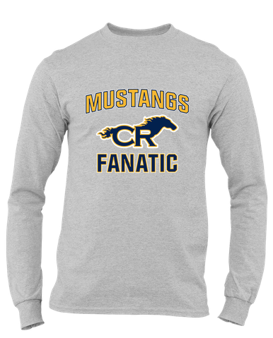 Cypress Ranch Mustangs Fanatic Men's Premium LS T-Shirt