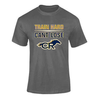 Cypress Ranch Mustangs Train Hard, Can't Lose Men's Premium SS T-Shirt