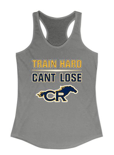 Cypress Ranch Mustangs Train Hard, Can't Lose Women's Tank Top