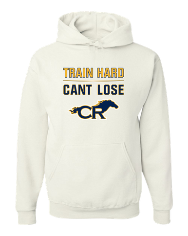 Cypress Ranch Mustangs Train Hard, Can't Lose Men's Premium Hoodie