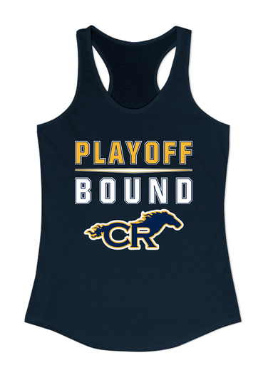 Cypress Ranch Mustangs Playoff Bound Women's Tank Top