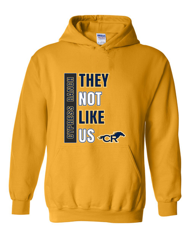 Cypress Ranch Mustangs They Not Like Us #1 Men's Hoodie