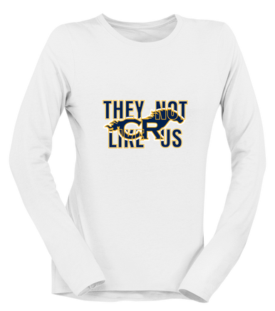 Cypress Ranch Mustangs They Not Like Us #2 Women's LS T-Shirt