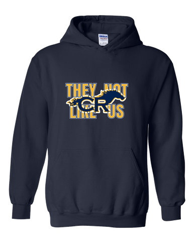 Cypress Ranch Mustangs They Not Like Us #2 Men's Hoodie