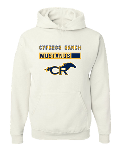Cypress Ranch Mustangs Mascot #7 Men's Premium Hoodie