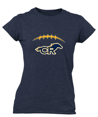 Cypress Ranch Mustangs Football #2 Women's SS T-Shirt