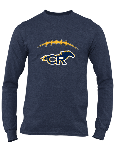 Cypress Ranch Mustangs Football #2 Men's Premium LS T-Shirt