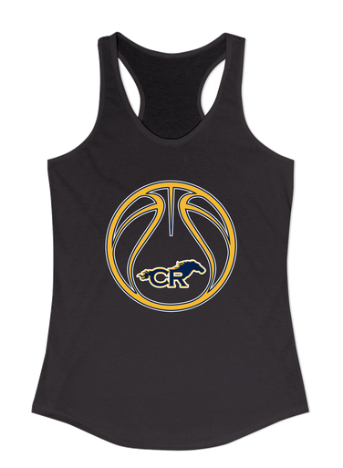 Cypress Ranch Mustangs Basketball #2 Women's Tank Top