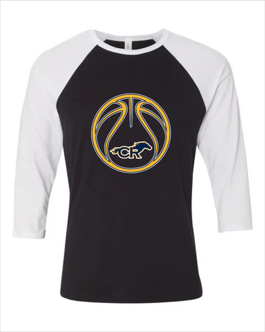 Cypress Ranch Mustangs Basketball #2 Women's Baseball T-Shirt
