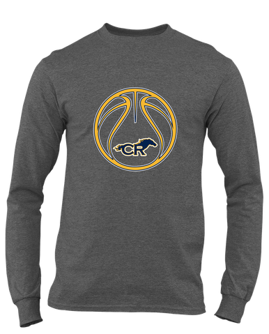Cypress Ranch Mustangs Basketball #2 Men's Premium LS T-Shirt