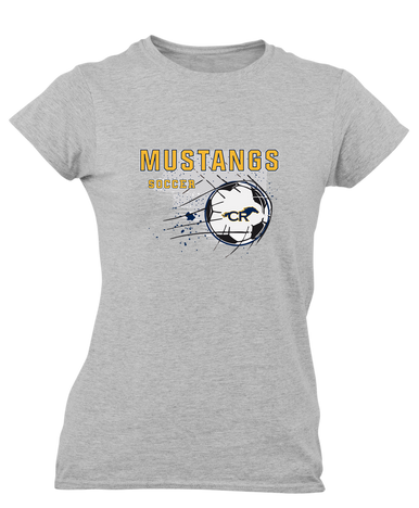 Cypress Ranch Mustangs Soccer #2 Women's SS T-Shirt