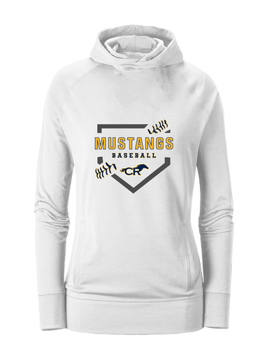 Cypress Ranch Mustangs Baseball #2 Women's Hoodie