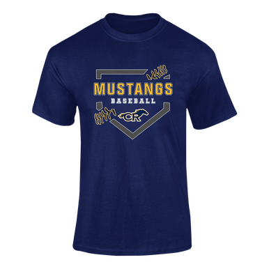 Cypress Ranch Mustangs Baseball #2 Men's SS T-Shirt