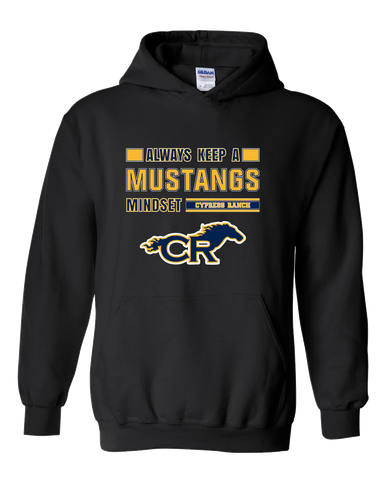 Cypress Ranch Mustangs Mindset Men's Hoodie