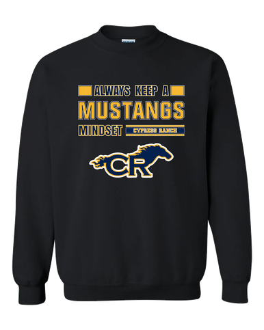 Cypress Ranch Mustangs Mindset Men's Sweatshirt