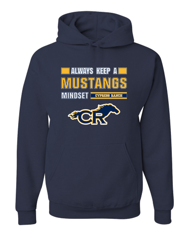 Cypress Ranch Mustangs Mindset Men's Premium Hoodie