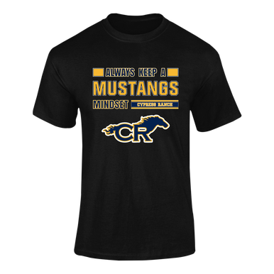 Cypress Ranch Mustangs Mindset Men's SS T-Shirt