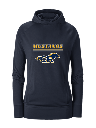 Cypress Ranch Mustangs Mascot #8 Women's Hoodie