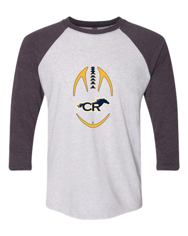 Cypress Ranch Mustangs Football #4 Men's Baseball T-Shirt