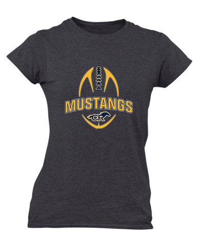 Cypress Ranch Mustangs Football #5 Women's SS T-Shirt