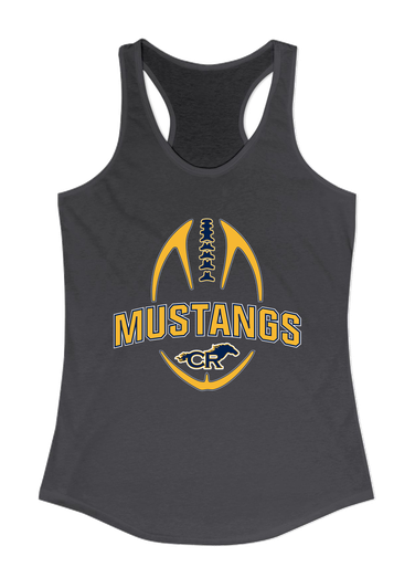 Cypress Ranch Mustangs Football #5 Women's Tank Top